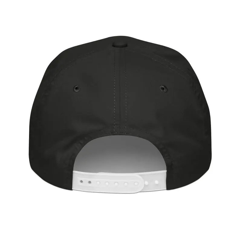 Custom Golf Hat with Rope Detail Snapback Adjustable Cap Embroidery Logo 5 Panel OEM ODM Vietnam Factory Sports Headwear 5