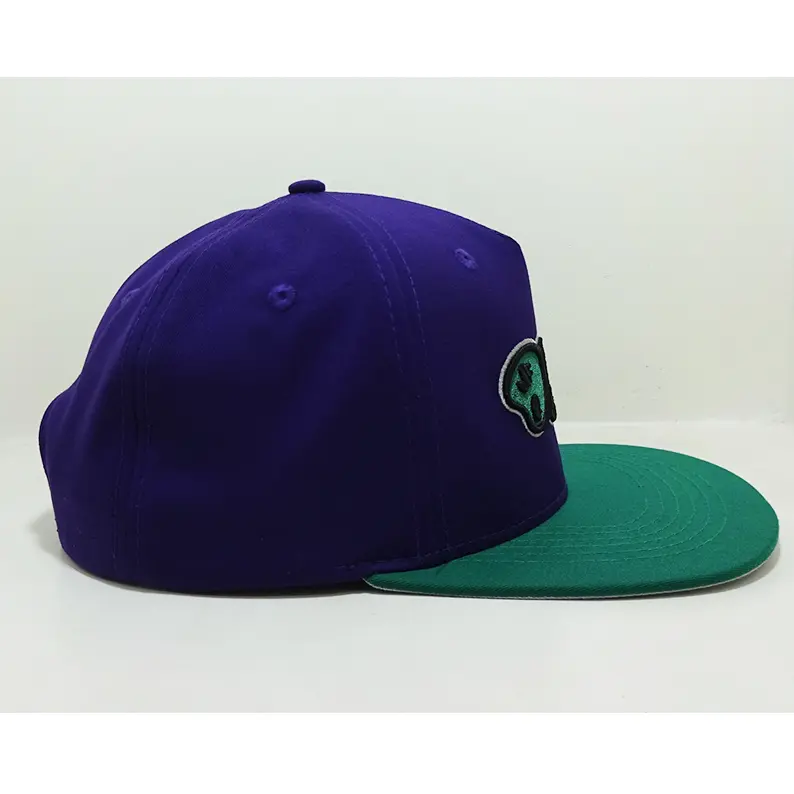 Custom Graffiti Embroidery Logo Snapback Caps Vietnam Made Flat Brim Hat Two Tone Gorras For Men Casual Hiphop Style Outdoor L01 5
