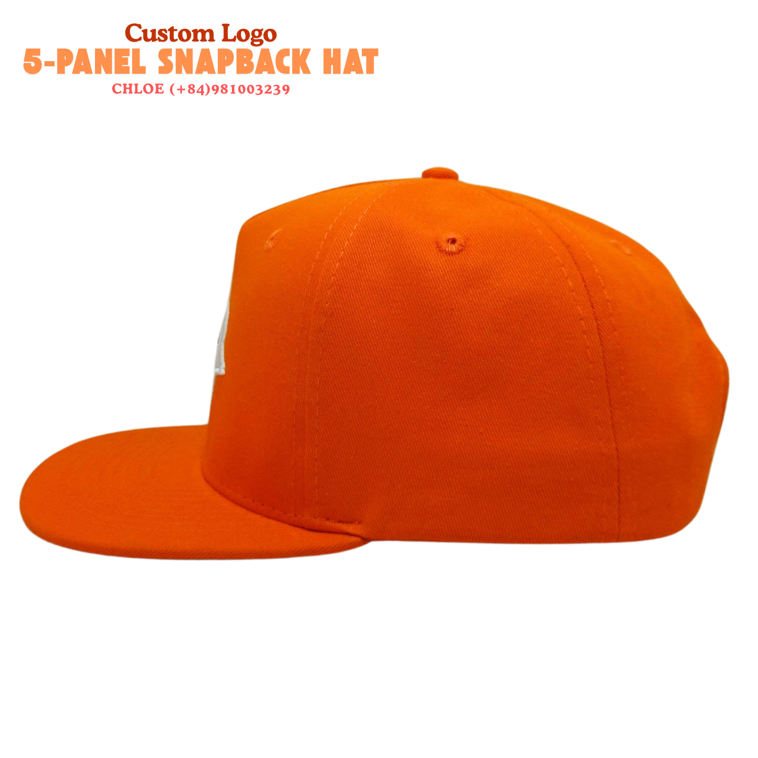 Custom High Quality 5 Panel Snapback Hat Flat Brim Customized Color Sport Fitted Size OEM Wholesale Manufacturer Hip Hop Style 4