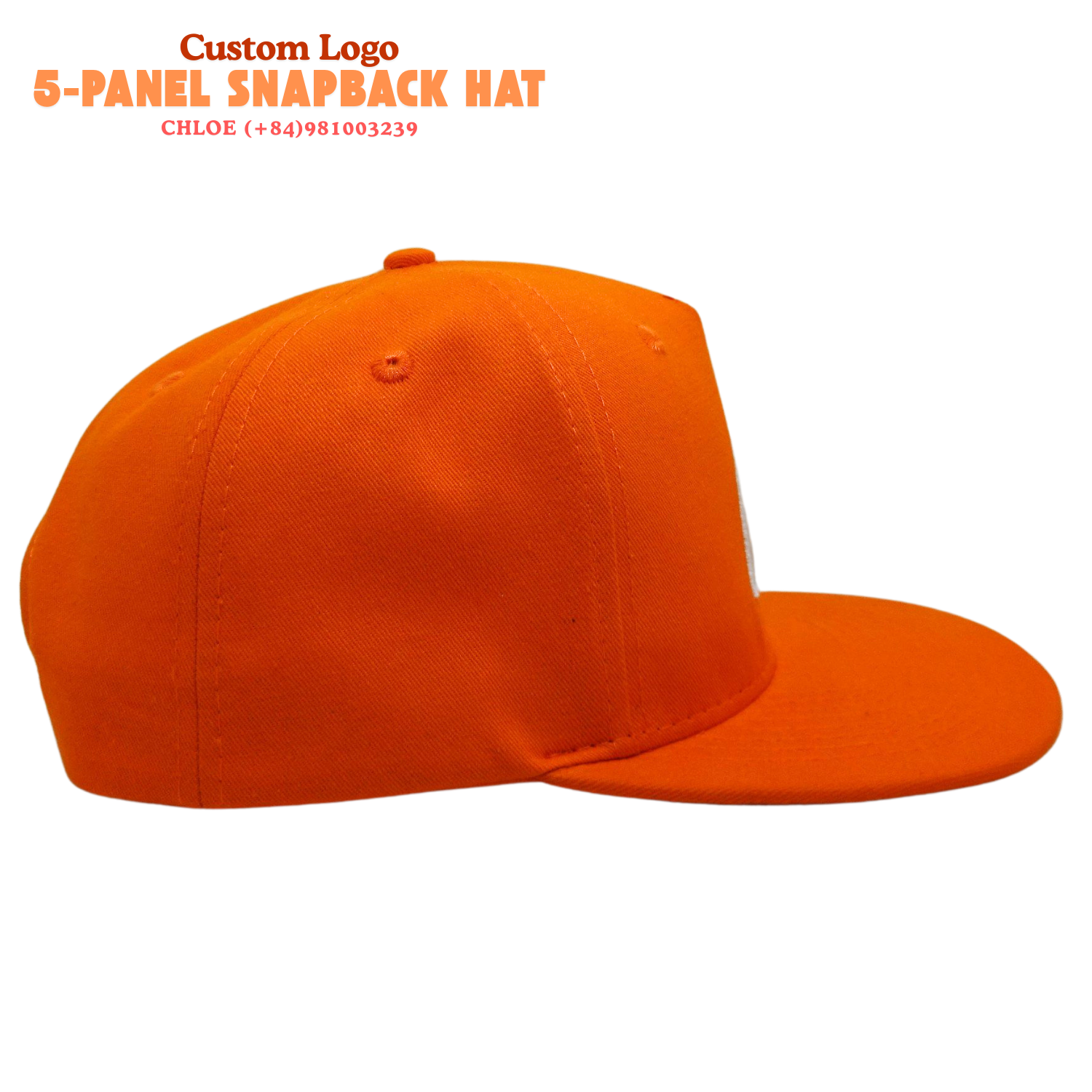 Custom High Quality 5 Panel Snapback Hat Flat Brim Customized Color Sport Fitted Size OEM Wholesale Manufacturer Hip Hop Style 5