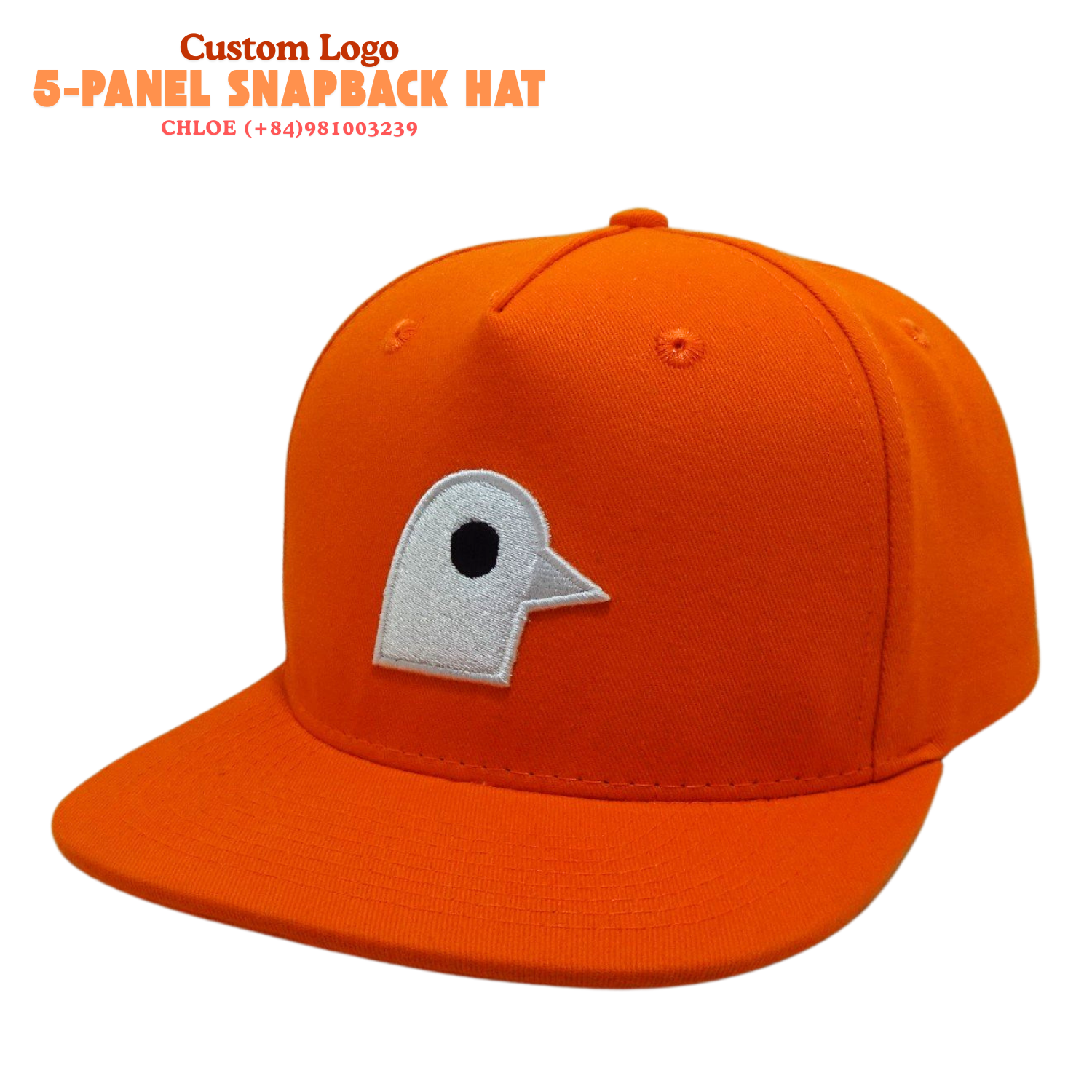 Custom High Quality 5 Panel Snapback Hat Flat Brim Customized Color Sport Fitted Size OEM Wholesale Manufacturer Hip Hop Style 3