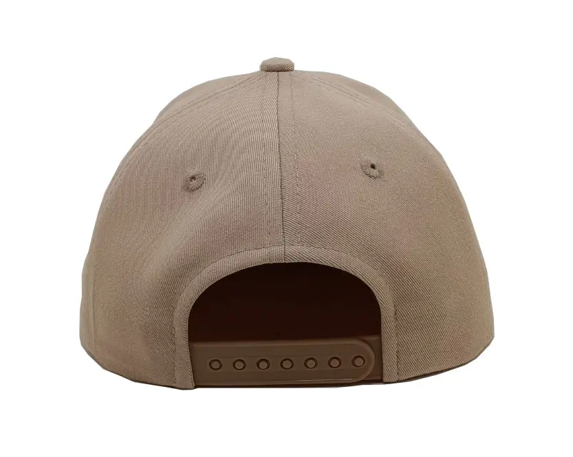 Custom Leather Patch Logo Kids Snapback Caps Laser Cut Dad Hat Flat Bill Vietnam Supplier Brand Cap for Man High Quality 6