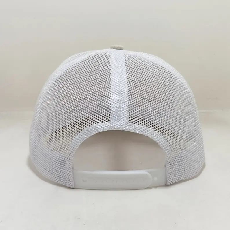 Custom Leather Patch Logo Trucker Hat Breathable Mesh Back Caps For Outdoor Hunting Style Made In Vietnam For Men Women L01 6