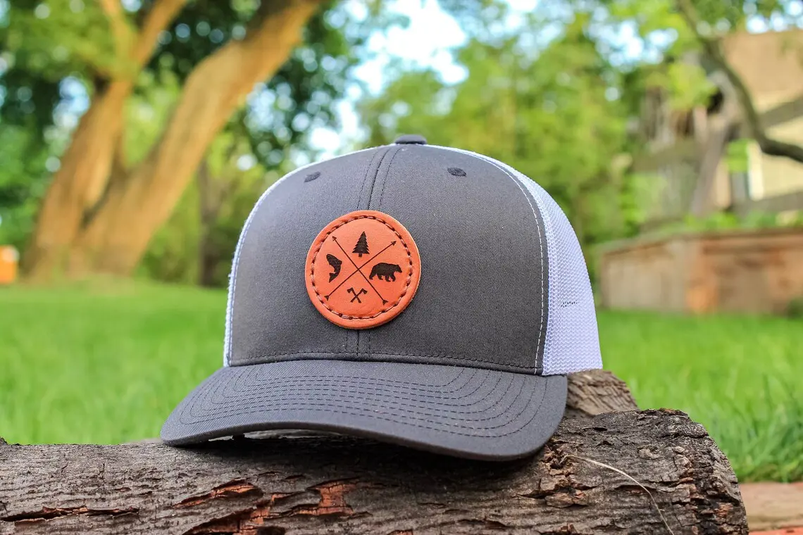 Custom Leather Patch Snapback Caps Various Colors Trucker Hats INJAE VINA Brand Cap Cheap Price in Vietnam 5
