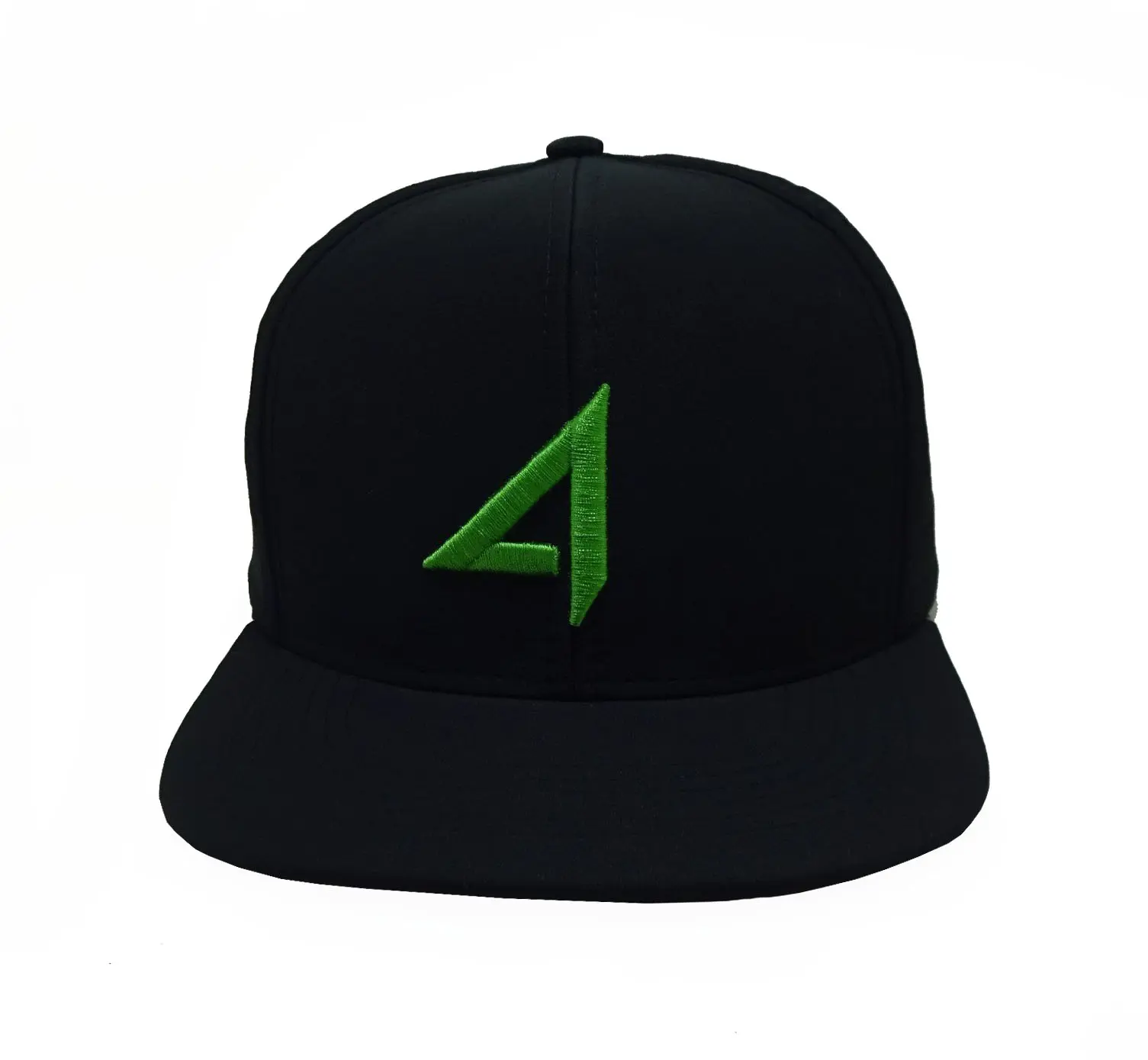 Custom Logo 3D Embroidery 6-Panel Flat Brim High Quality Black Color High Profile Cotton High Fashion Sports Cap Snapback Cap 2