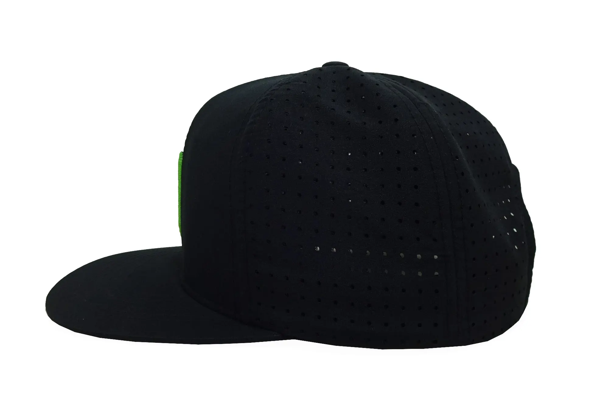 Custom Logo 3D Embroidery 6-Panel Flat Brim High Quality Black Color High Profile Cotton High Fashion Sports Cap Snapback Cap 3