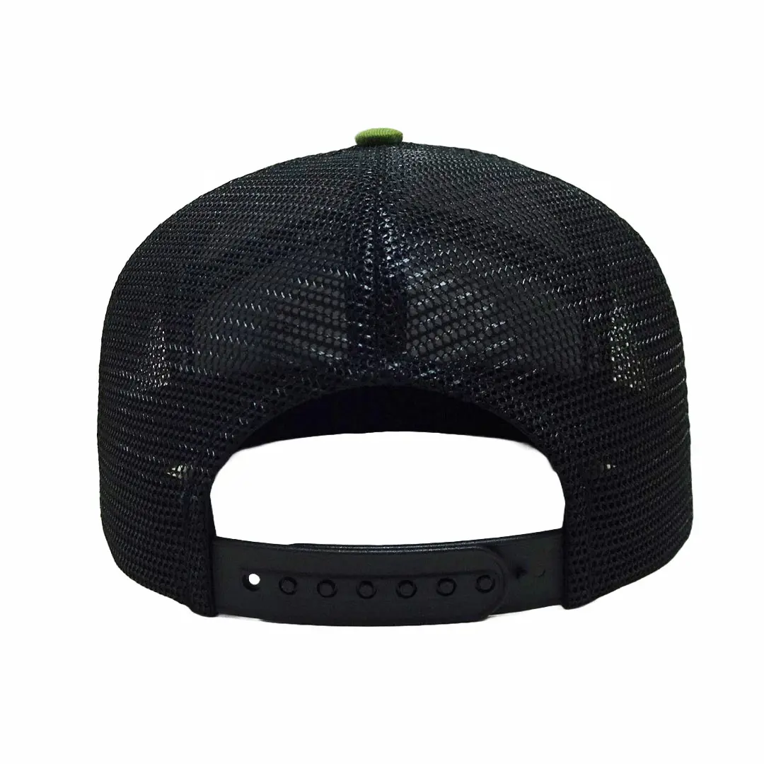 Custom Logo 7 Panel Rubber Logo Rope Trucker Hat Breathable Mesh Back Vietnam Snapback Caps For Men Women Casual Promotion L01 6