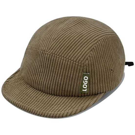 Custom logo Corduroy Snapback Cap Hat High End Thin Corduroy Snapback Hats Flat Brim Sports Caps 1
