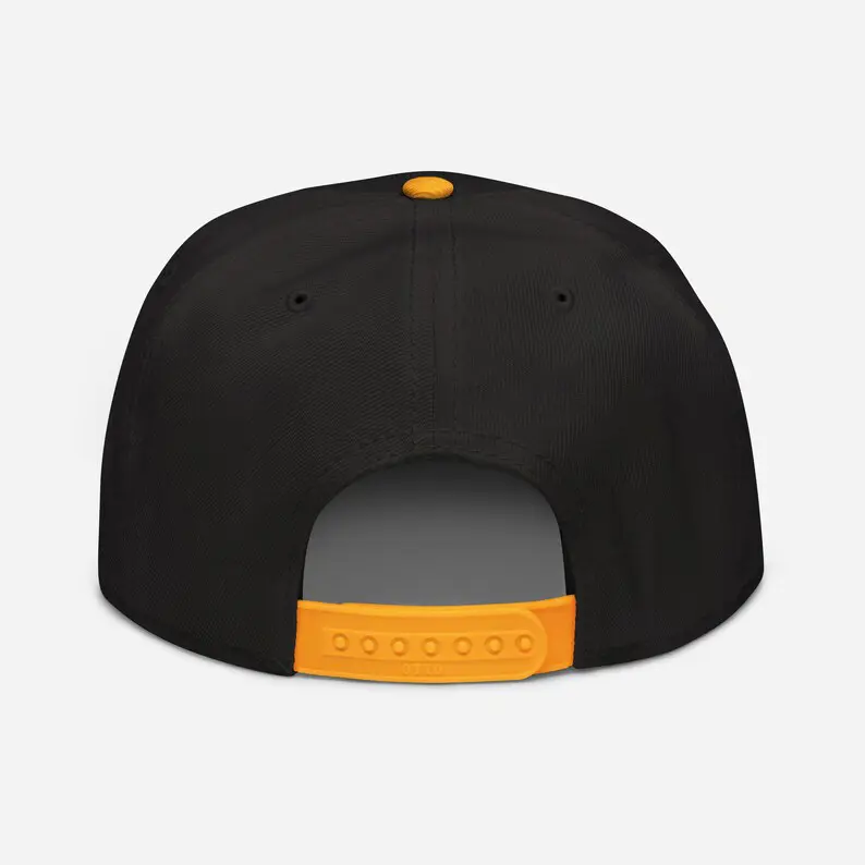 Custom Logo Embroidered High Profile Snapback Hat 6 Panel Flat Brim Streetwear Style Adjustable Cap Vietnam OEM Manufacturer 6