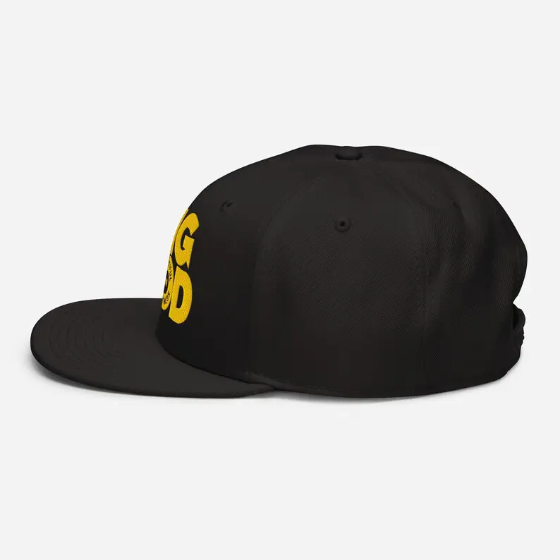 Custom Logo Embroidered High Profile Snapback Hat 6 Panel Flat Brim Streetwear Style Adjustable Cap Vietnam OEM Manufacturer 4