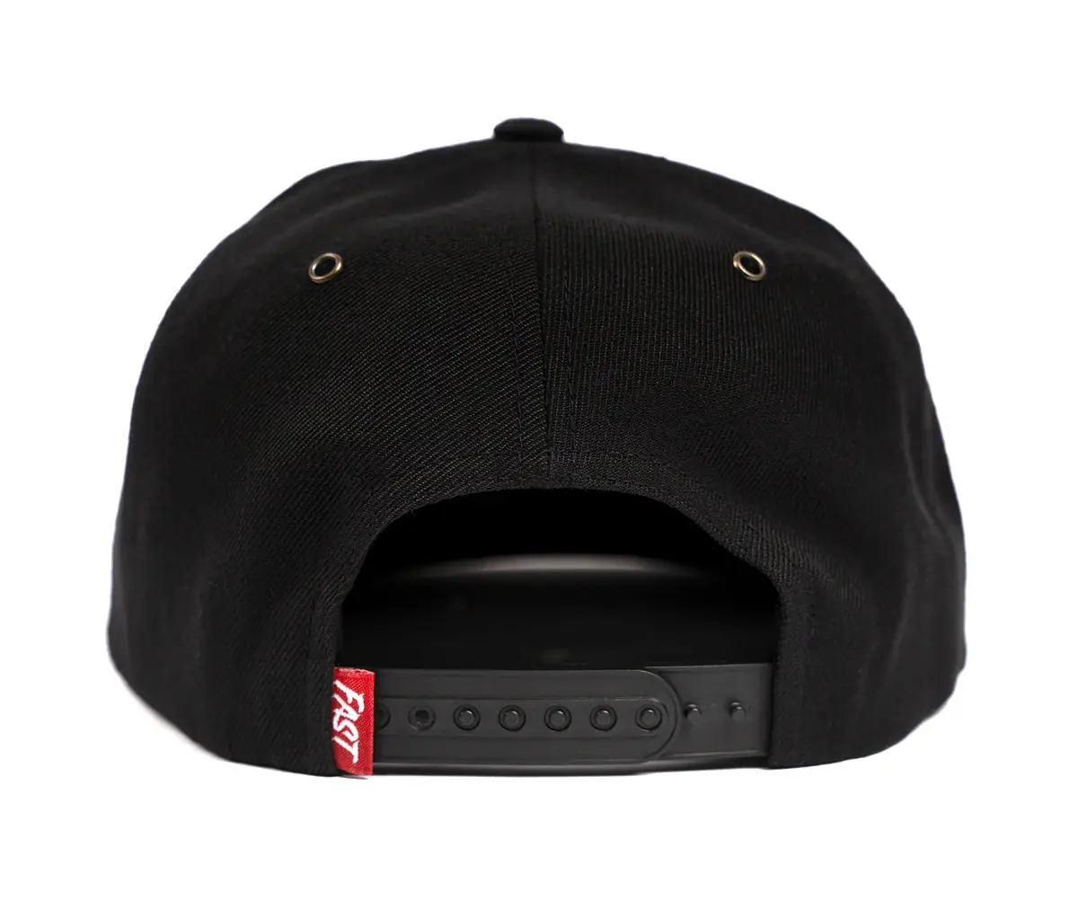 Custom Logo Hot Sale Wholesale Products Snapback Cap Structured 5-Panel Flat Brim High Quality Black/Light Brown Snapback Cap 5