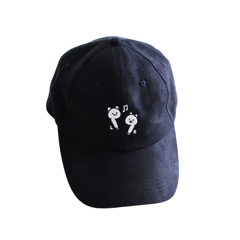 Custom Logo Meow Embroidery Dad Hat Vietnam Made Baseball Caps Adjustable Fit Gorras For Men Women Casual Animal Lovers Style L1