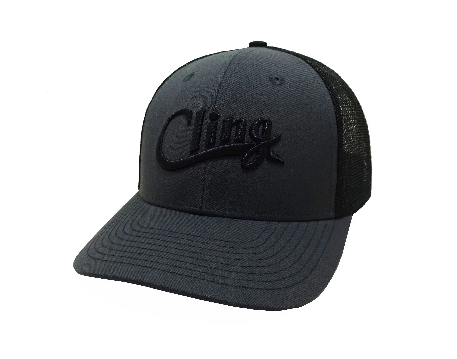 Custom Logo Wholesale Products Trucker Hat 6-Panel Curved Brim High Quality Promotional Trucker Hat Running Hats in Vietnam 2