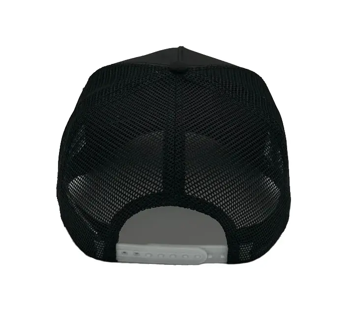 Custom Logo Wholesale Products Trucker Hat Curved Brim Black Color With White Rope High Quality Gorras Sports Cap Trucker Hat 3