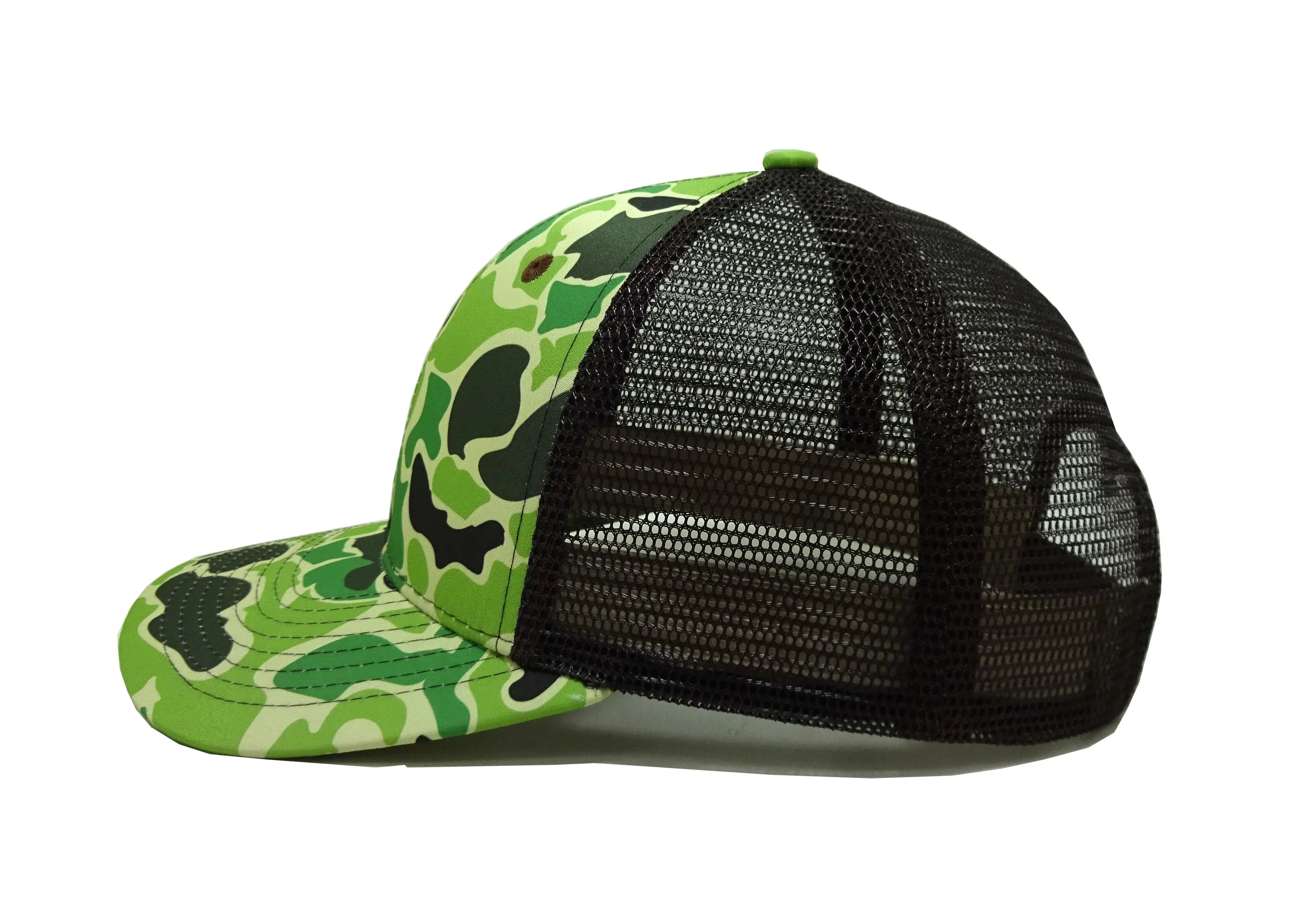 Custom Printing Camo Hat Headwear Trucker Hats with Mesh Camouflage Caps Sport Design Promotional Brand Hat 3