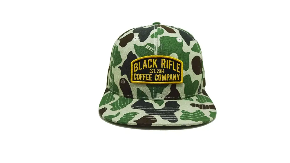 Custom Printing Camouflage Pattern with Woven Patch Logo Snapback Caps Promotional Brand Name Hats Sport Caps 3