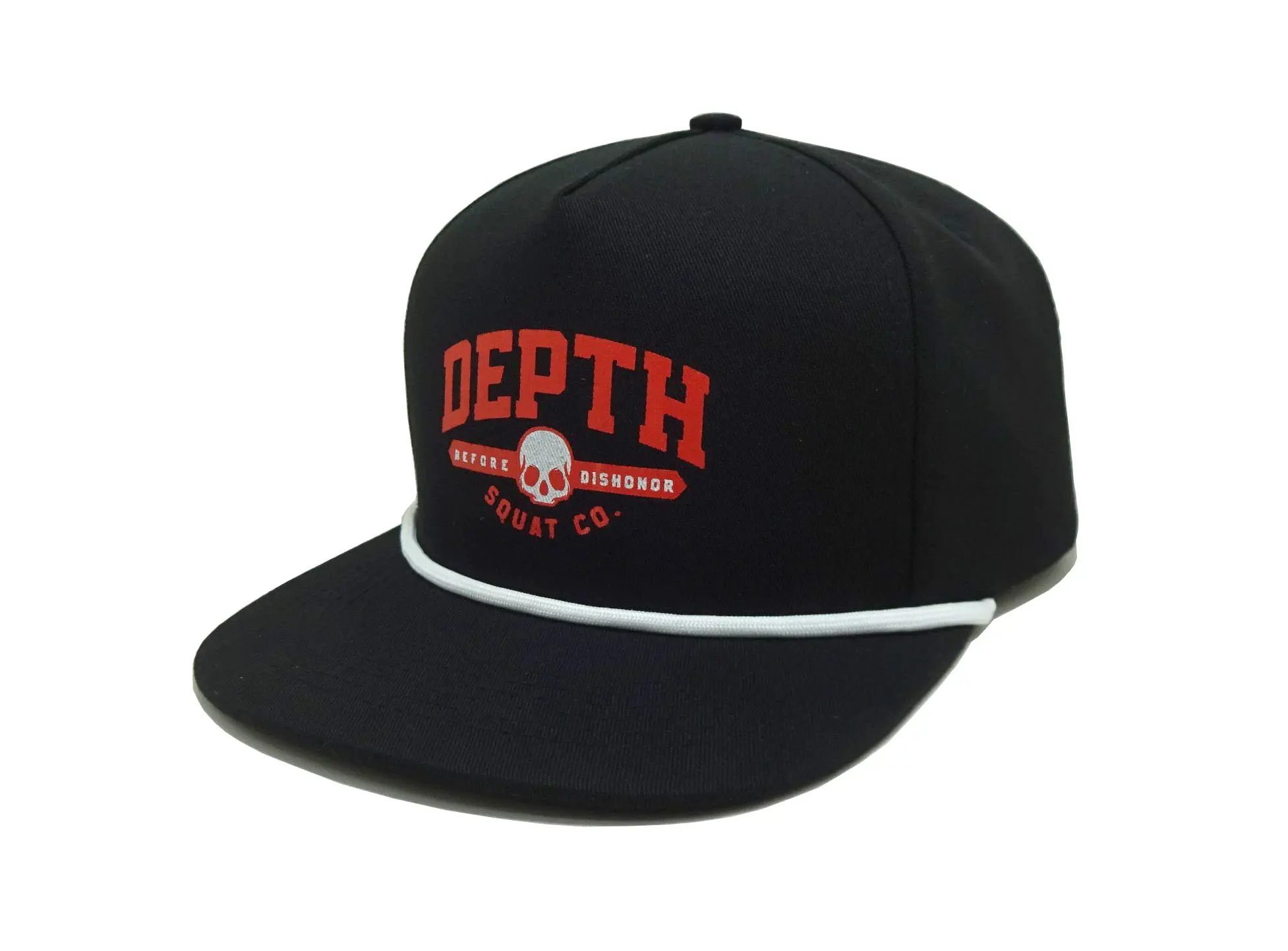 Custom Printing Logo Snapback Caps Hats With Rope Vintage Polyester Dad Cap Vietnam Supplier High Quality Hat 2