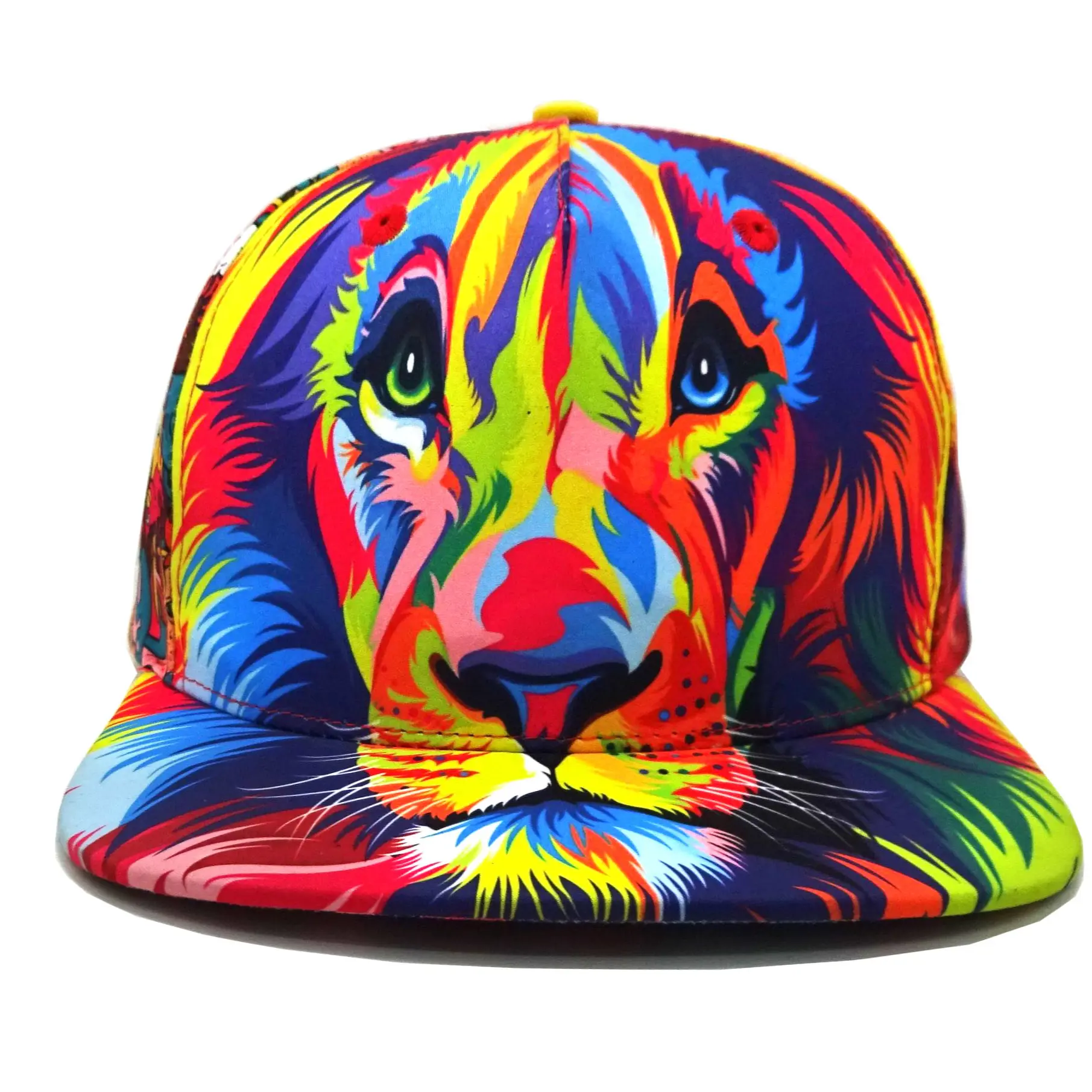 Custom Printing Polyester Snapback Hat Flat Bill Breathable Baseball Hat Custom Design Logo Support Sample Fees 1