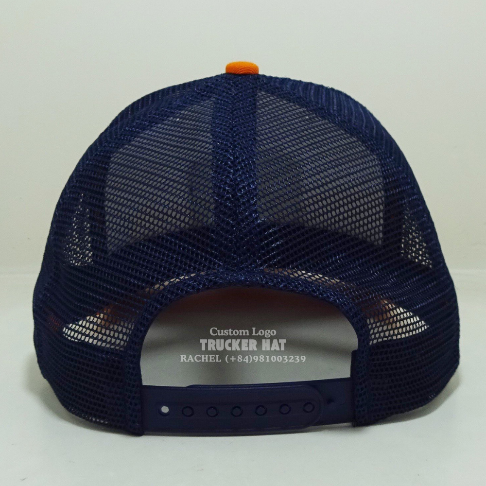 Custom R112 Woven Patch Trucker Hats 6 Panel Slightly Brim Mixed Color Branding New Collection Wholesale Vietnam Headwear Unisex 7