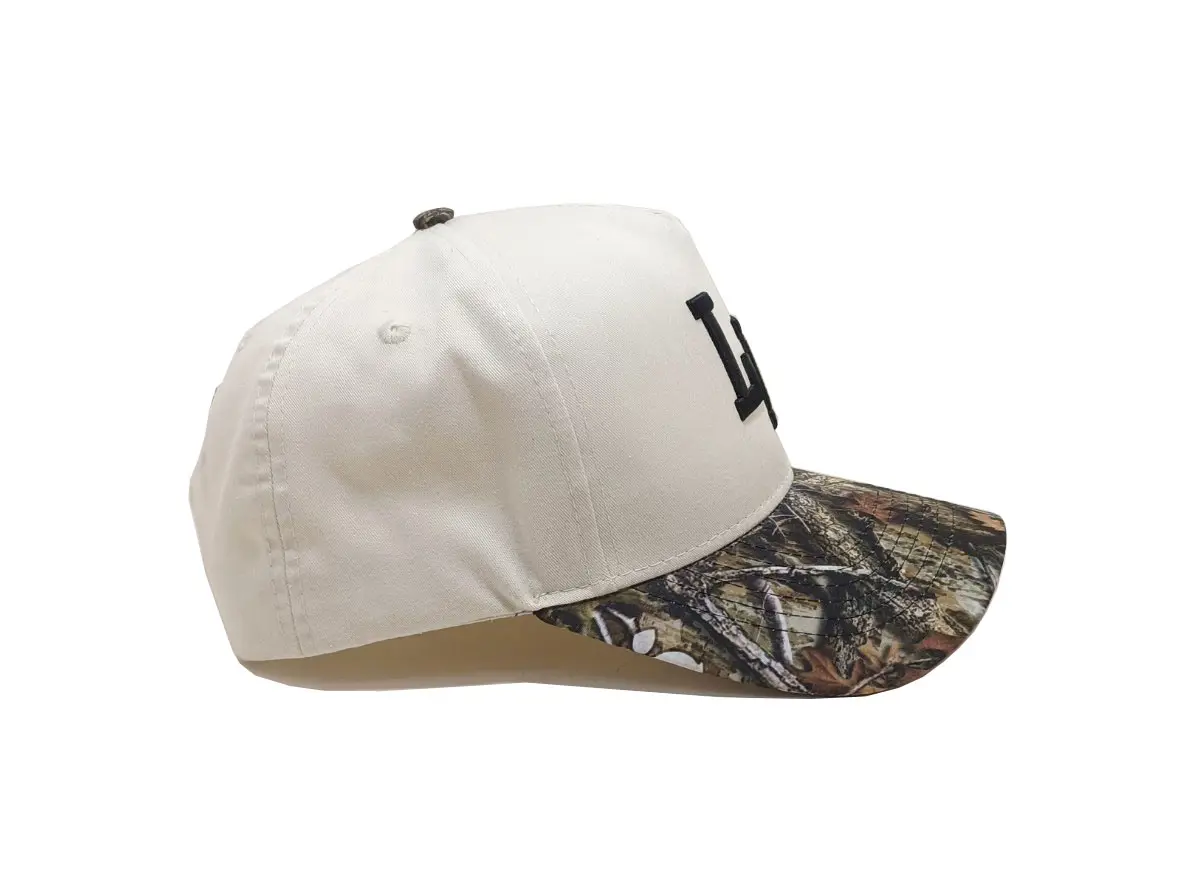 Custom Real Tree Design Camo Baseball Hat With Embroidery Logo Snapback Caps Summer Hats Vietnam Manufact Free Sample cost