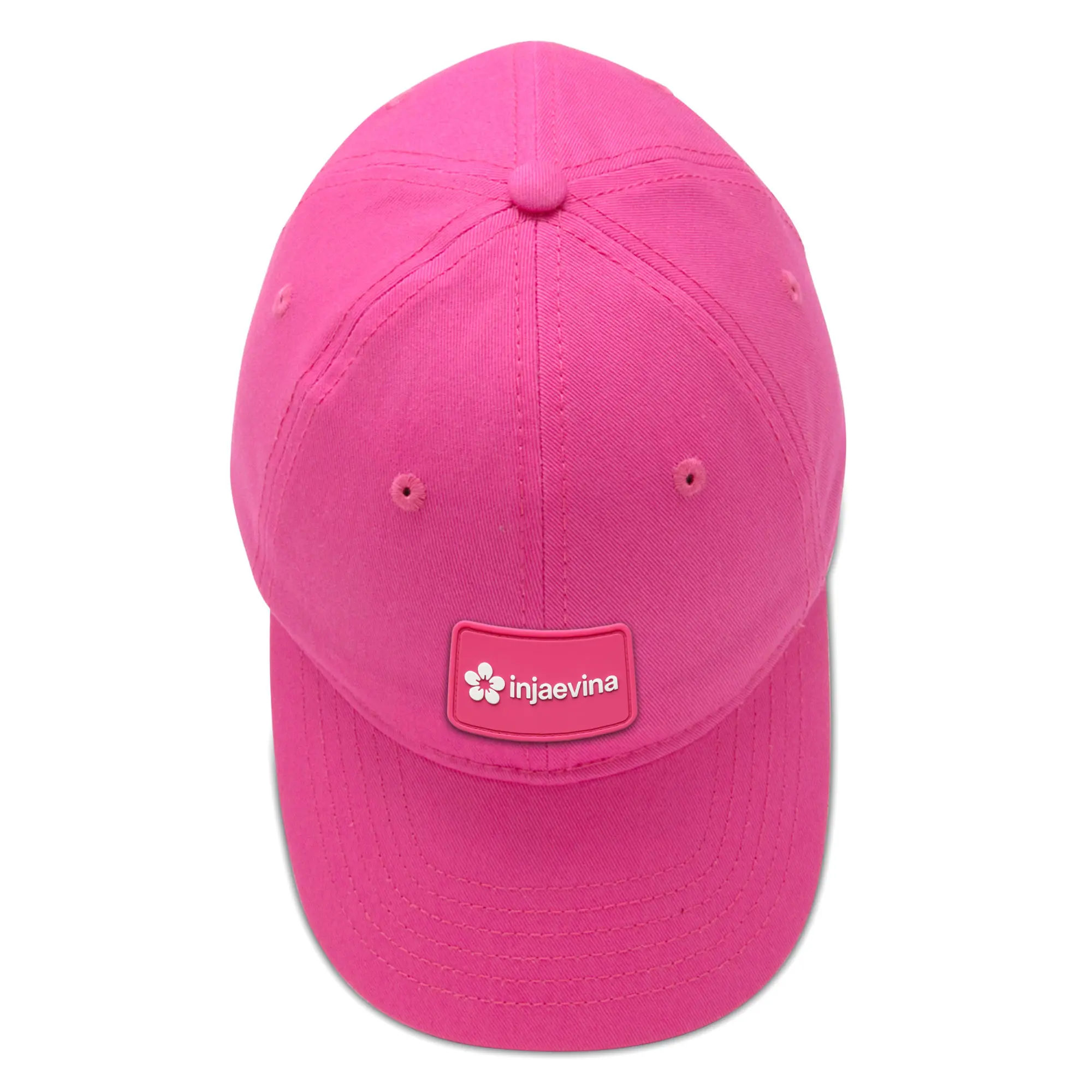 Custom Rubber Patch Baseball Caps Wholesale Vietnam Made Adjustable Fit Hat Gorras For Men Women Casual Style Brand Promotion L1 5