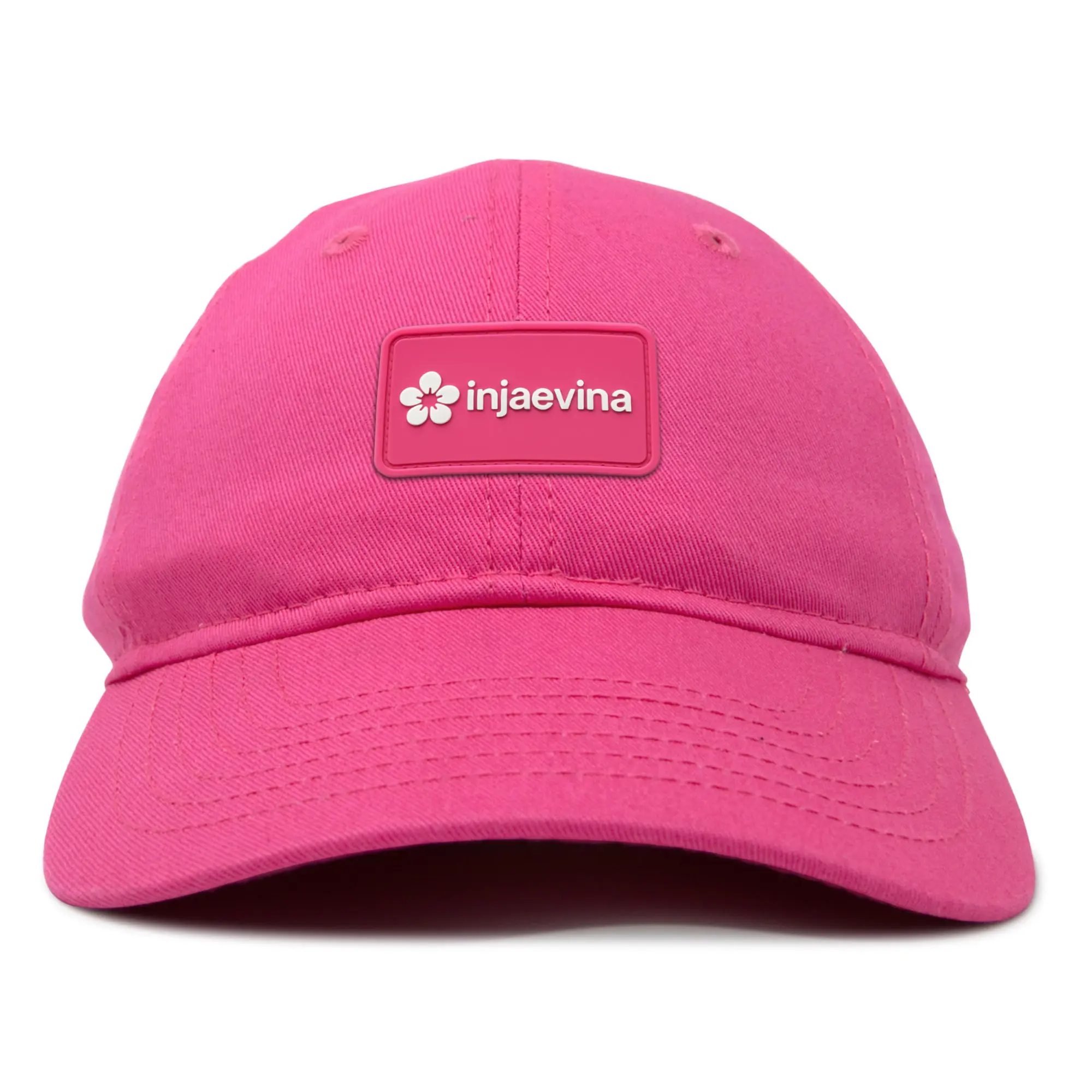 Custom Rubber Patch Baseball Caps Wholesale Vietnam Made Adjustable Fit Hat Gorras For Men Women Casual Style Brand Promotion L1