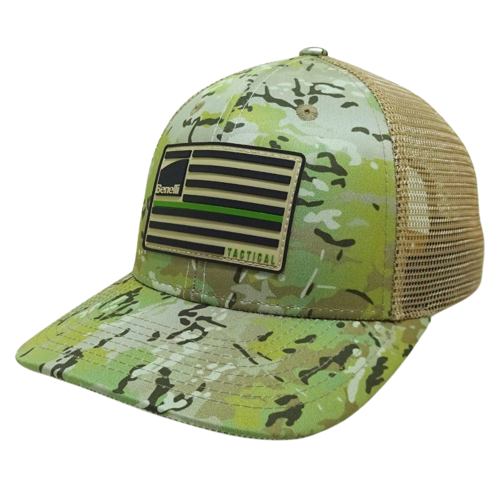 Custom Rubber Patch Logo Camouflage Trucker Hat Vietnam Made Caps Inner Tape Printing Adjustable Fit Gorras Mesh Back Casual L01 3