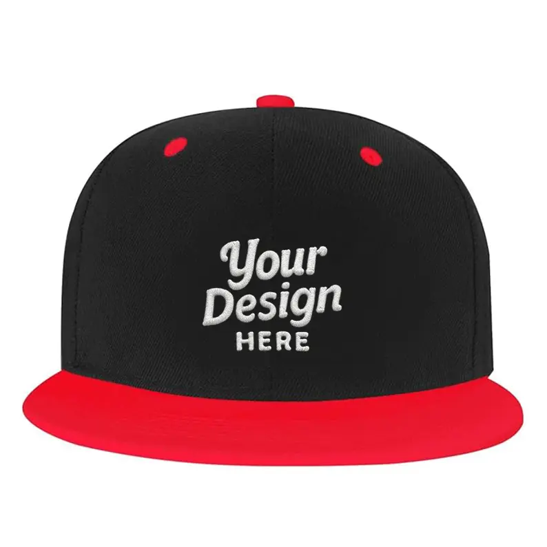 Custom Snapback Hat High Quality Logo Vietnam Made Caps Two Tone Adjustable Gorras For Hip Hop Streetwear Casual Promotion L1 2