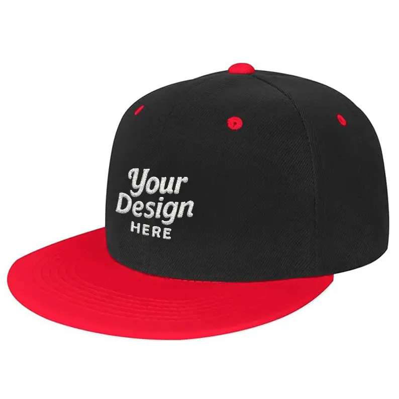 Custom Snapback Hat High Quality Logo Vietnam Made Caps Two Tone Adjustable Gorras For Hip Hop Streetwear Casual Promotion L1 3