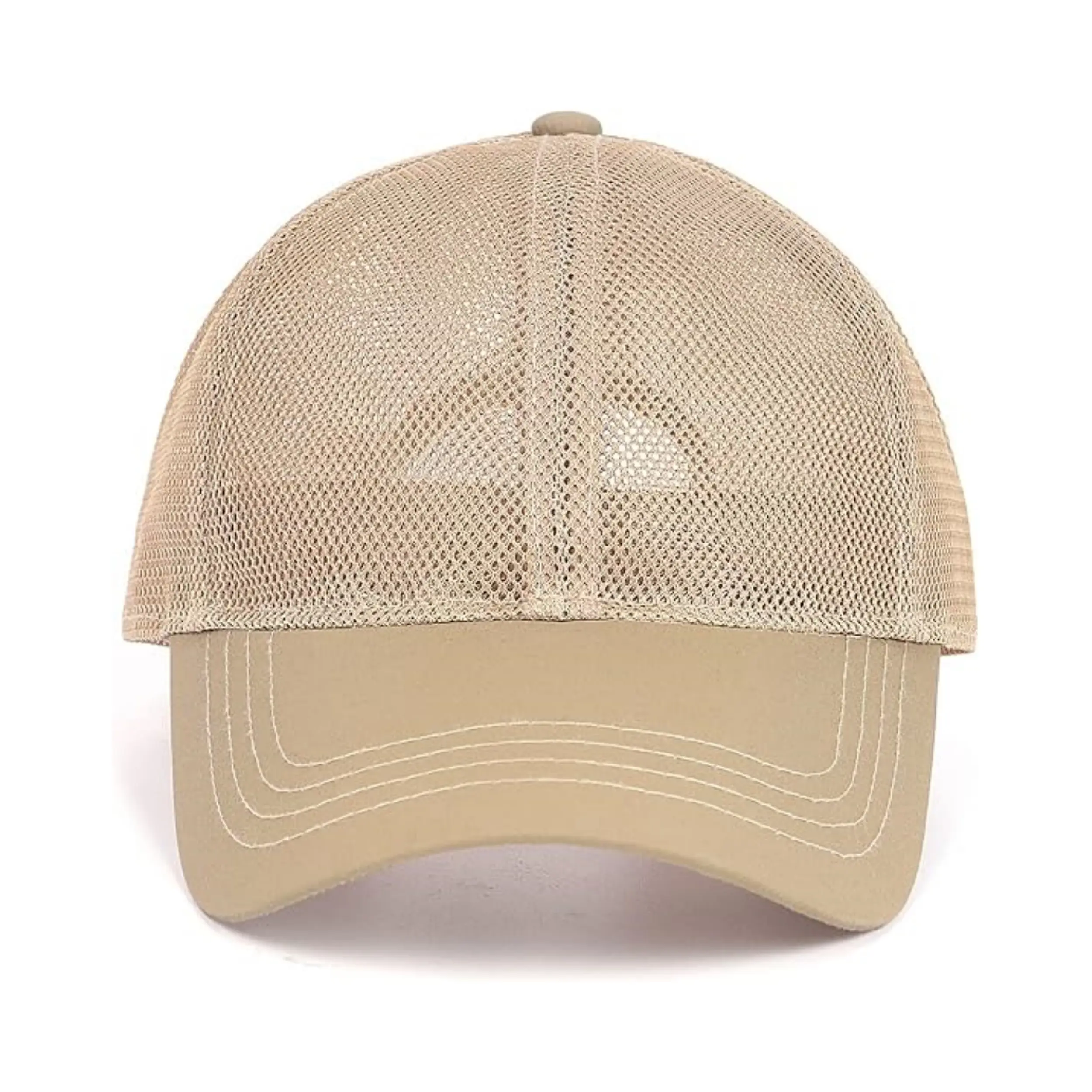Custom Sport Caps 6 Panel Curved Brim Sports Mesh Trucker Hat High Quality Sports Unisex Mesh Trucker Hats 4