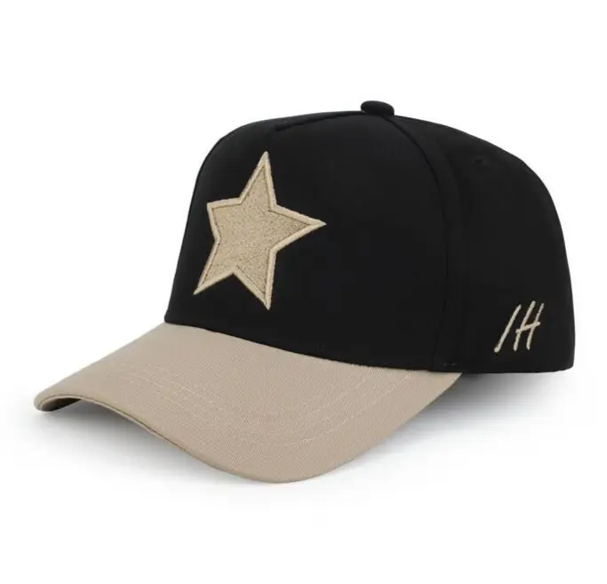 Custom Star Logo Two Tone Baseball Caps Vietnam Made Adjustable Fit Hat For Men Women Casual Street Fashion Style Promotion L01 3