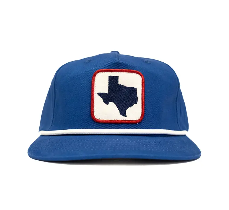 Custom Texas Logo Snapback Caps Merrow Patch Hats With Rope Vintage Texas Dad Cap Vietnam Supplier High Quality 1