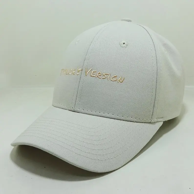 Custom Text Embroidered Logo Baseball Caps Adjustable Fit Gorras Vietnam Made Dad Hat For Men Women Casual Minimalist Style L01