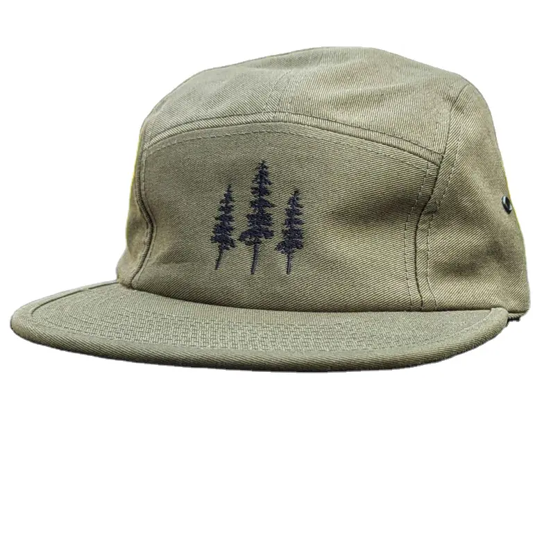 Custom Tree Embroidered Camper Caps Vietnam Made High Quality Snapback Hat For Men Women Outdoor Running Camping Promotion L01 2