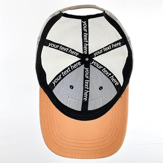 Custom Trucker Caps With Leather Logo Patch Adjustable Fit Vietnam Made Hat For Outdoor Adventures Hunting Casual Fashion L01 6