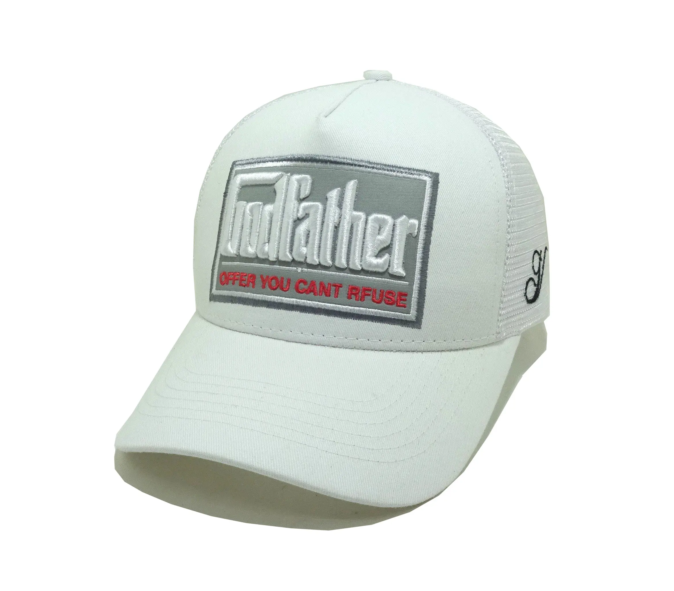Custom Trucker Hat Embroidery on the Patch Golf Hats High Quality Snapback With Mesh Vietnam Brand Caps For Business 1