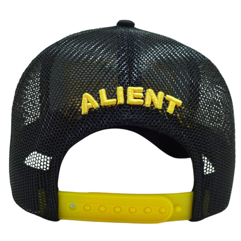 Custom Trucker Hat with 3D Embroidery Front Panel Mesh Back Curved Brim Adjustable Snapback Cap Vietnam OEM Headwear Factory 4
