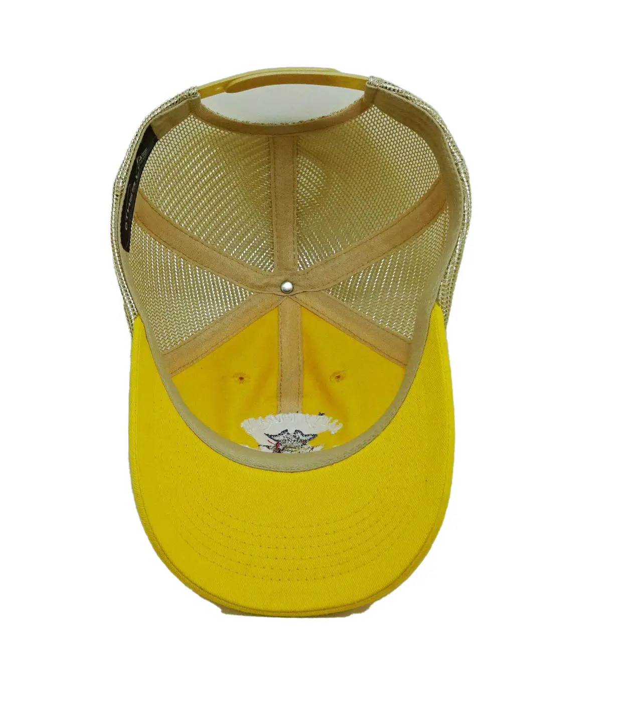 Custom Unstructured Trucker Hats Woven Patch Logo Women and Men Sport Caps 6 Panels Curvel Brim USA Style in Vietnam Headwear 4