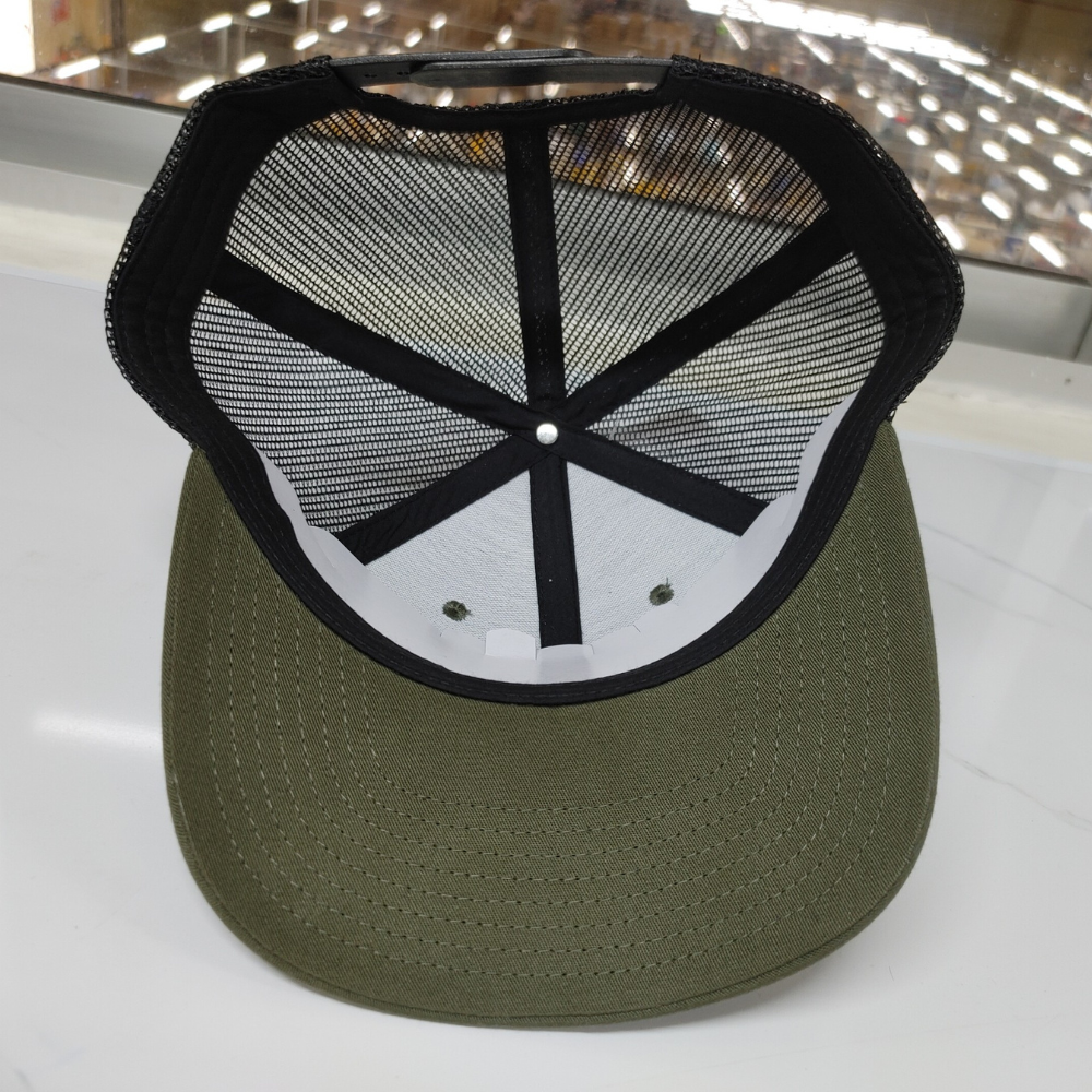 Custom Woven Embroidery Logo Patch Ri 112 6 Panel Single Breasted Buckle Strutured Cap Animal Motif Street Styles for Outing OEM 4