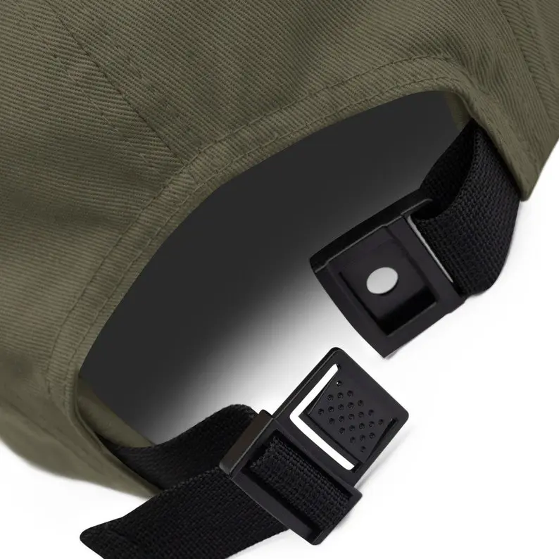 Custom Woven Patch Logo 5 Panel Camper Caps Vietnam Made Flat Brim Running Hat For Casual Outdoor Brand Promotion Streetwear L01 7