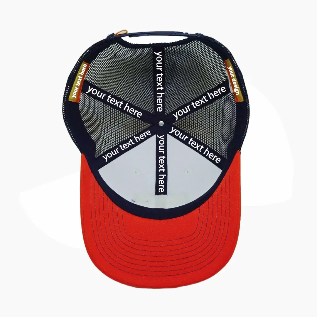 Custom Woven Patch Logo Trucker Hat Vietnam Factory High Quality Mesh Back Sport Caps 6 Panel Adjustable Summer Style For Men L1 5