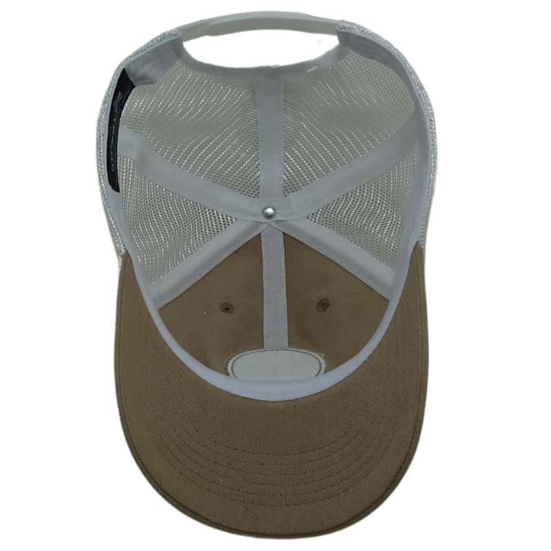 Custom Woven Patch Logo Trucker Hats Unstructured Baseball Caps Private Label Sweatband Casual Hat Vietnam OEM ODM Manufacturer 5