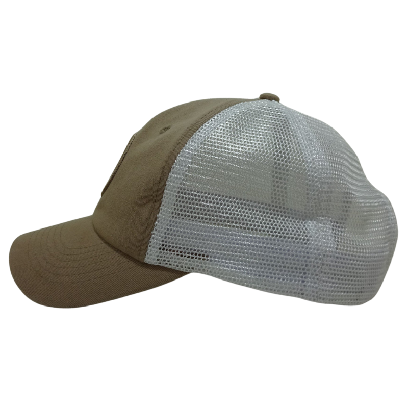 Custom Woven Patch Logo Trucker Hats Unstructured Baseball Caps Private Label Sweatband Casual Hat Vietnam OEM ODM Manufacturer 4