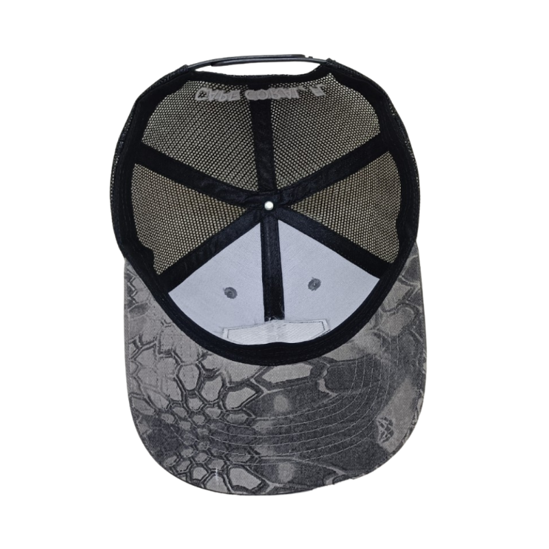 Custom Woven Patch Mesh Back Trucker Hat Vietnam Made Camouflage Style High Quality Gorras Curved Text Caps Outdoor Hunting L01 7