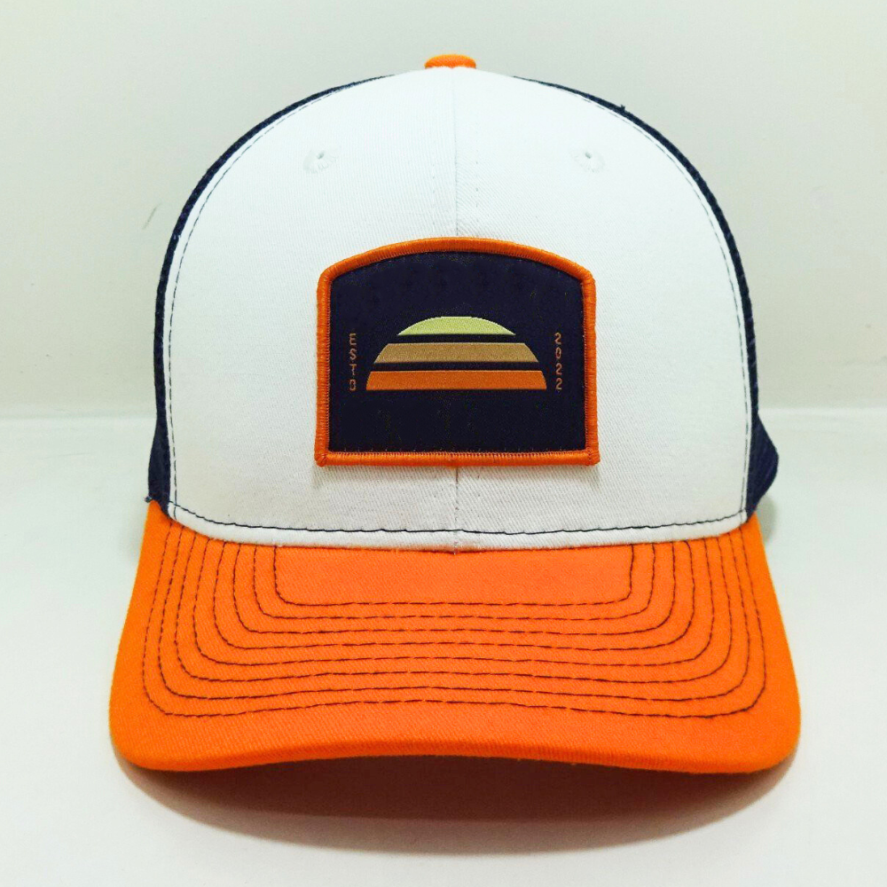 Custom XL Trucker Hats 6 Panel Embroidered/Woven Patches Gorras Structured Caps Mixed Three Color Fully Inner Tapes Snapback OEM 2