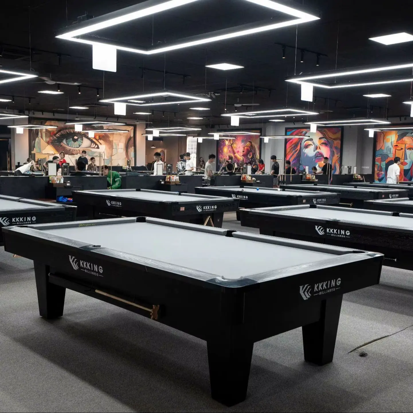 Customizable Luxury 9ft Billiard Table High End Slate Surface, Made in Vietnam, OEM Service 1