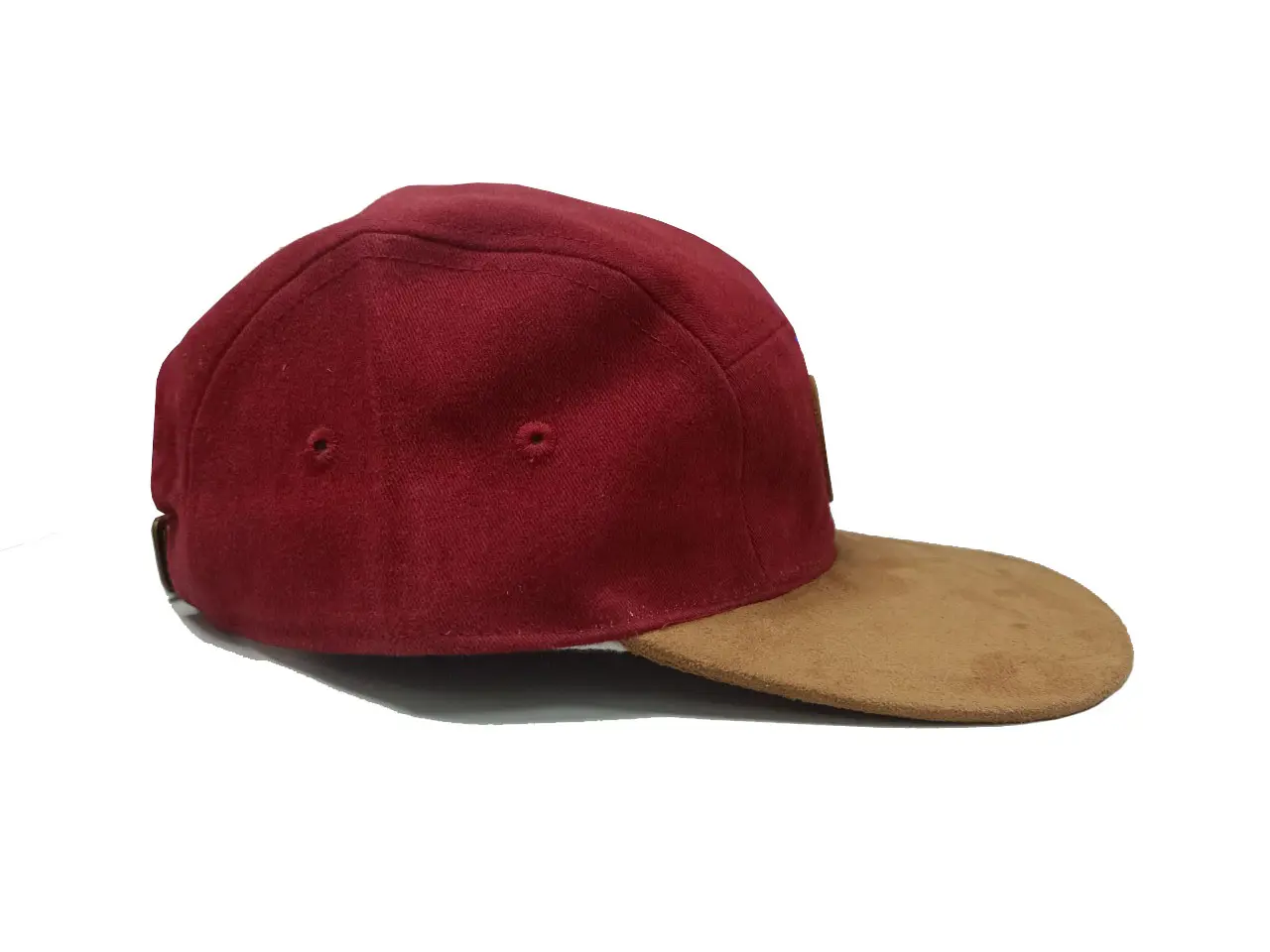 Customize High Quality HipHop Suede Snapback Cap Flat Bill Wholesale New Design Fashion Sports Cap for Unisex All Seasons 4