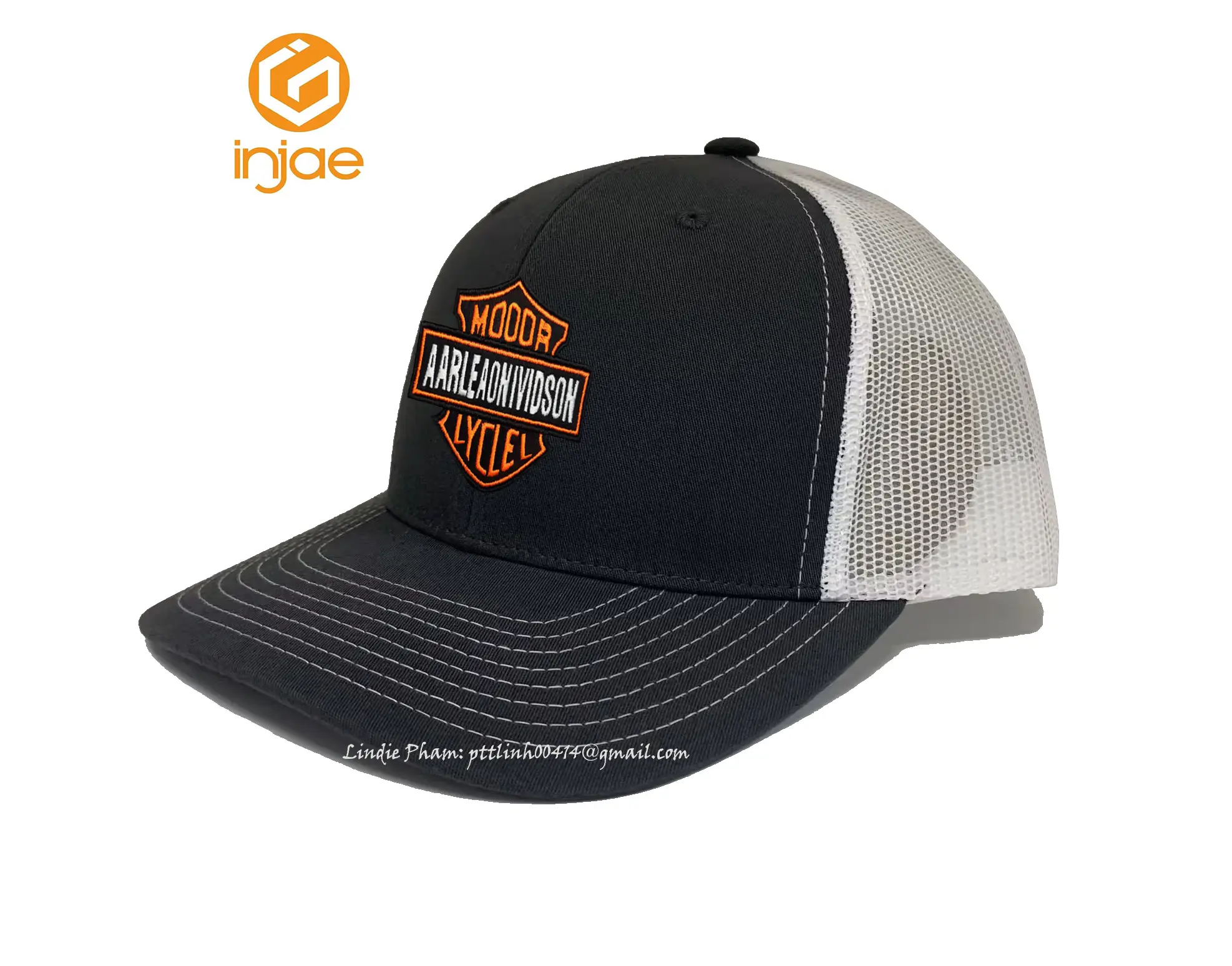 Customize High Quality Trucker Hat in Vietnam Factory New Design Adjustable Outdoor Hiphop Sports Cap for Men 2