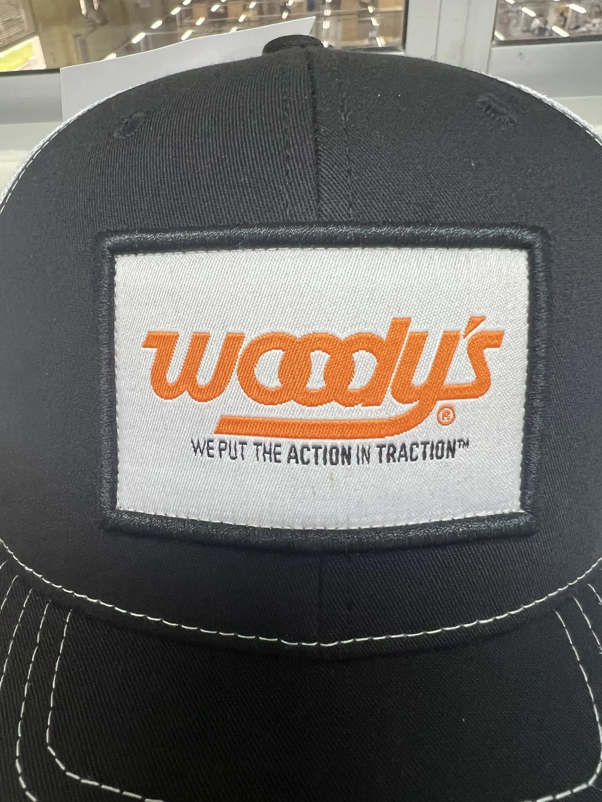Customized Black White Trucker Hats Woven Patch Snapback Caps Custom Vietnam Factory Small MOQ 5