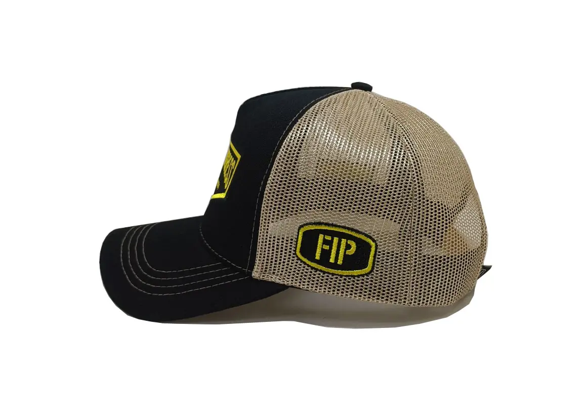 Customized Embroidered on Felt Patch Trucker Hats Custom Snapback Caps 5 Panels Custom Woven Patch Vietnam Promotional Hat 4